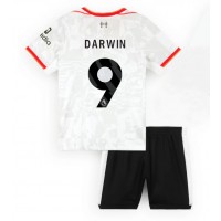 Camiseta Liverpool Darwin Nunez #9 Tercera Equipación Replica 2024-25 para niños mangas cortas (+ Pantalones cortos)